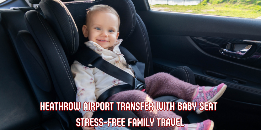 heathrow airport transfer with baby seat london